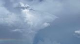 Sky turns sharky over the Atlantic and it’s ‘wicked cool’
