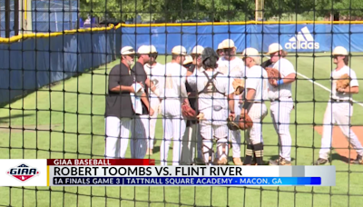 Flint River falls to Robert Toombs in GIAA Class A Baseball State Championship