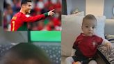 Georgina abandona Qatar compartiendo unas entrañables imágenes de Bella Esmeralda animando a papá Cristiano