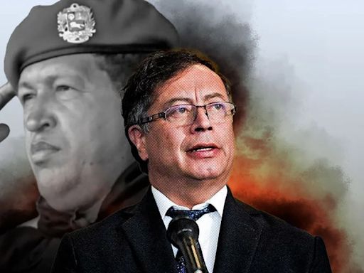 Gustavo Petro fue calificado como una “copia borrosa” del exdictador de Venezuela Hugo Chávez