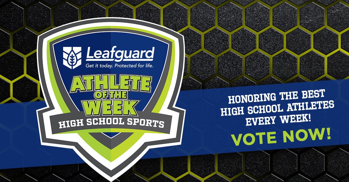 Who is the Milwaukee-area high school Leafguard Athlete of the Week for April 29-May 4?