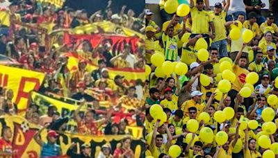 Hermoso gesto de hinchas de Pereira con los fanáticos del Bucaramanga: "Hay esperanza"