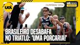 Olimpíadas 2024: Brasileiro desabafa após melhor resultado do país no triatlo: 'É uma porcaria!'