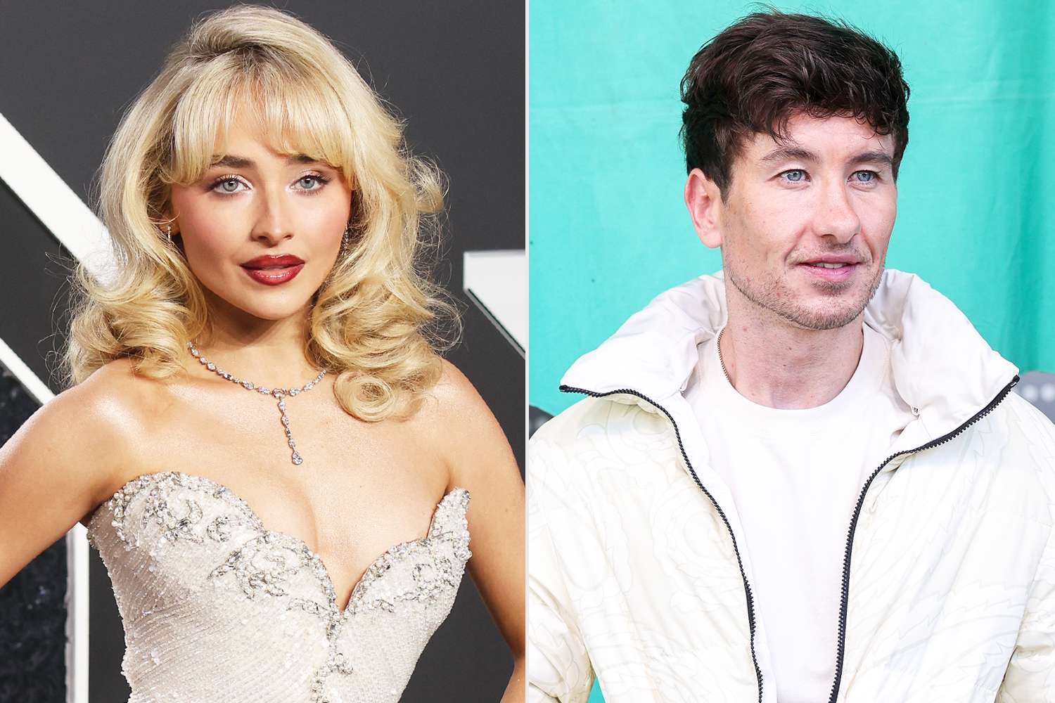 Barry Keoghan Wears White Jacket at Burberry Fashion Show, Cheekily References Sabrina Carpenter Song Lyric