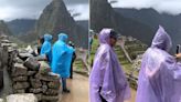 Visitantes llegan a Machu Picchu en plena lluvia y se llevan impresionante sorpresa