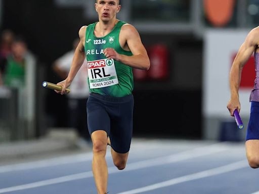 From Rome to Paris, Chris O’Donnell working towards a golden relay moment at the Olympics