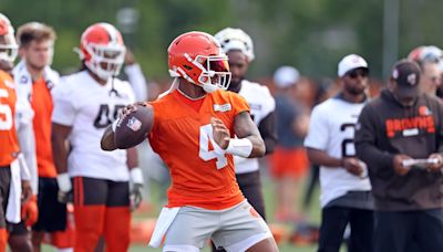 Deshaun Watson shows off his renewed arm strength on the final day of Browns minicamp