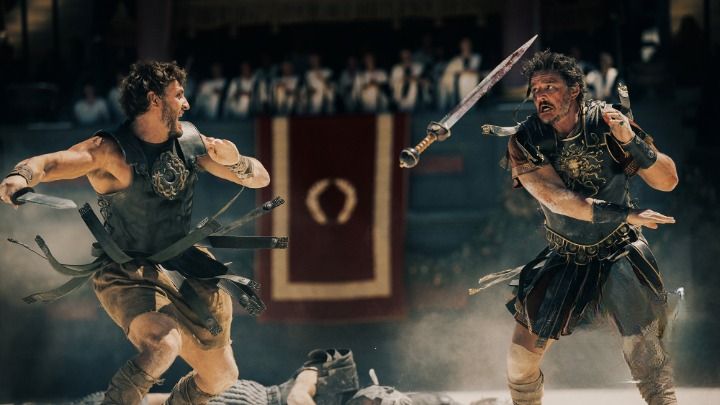 Paul Mescal, Pedro Pascal, and more: The biggest reveals from 'Gladiator 2' first look image