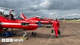 Royal International Air Tattoo attendees enjoy the sun on day one
