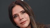 Victoria Beckham Paired a Sheer Dress with Crutches for Her 50th Birthday