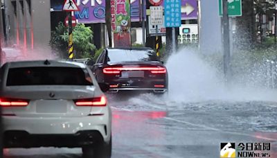 台灣連2天豪雨逼出「2大塊紫爆區」！專家：累積雨量媲美颱風等級