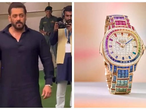 Salman Khan Watch Price: Did you spot Salman Khan's swanky Rs 20.87 Crore watch? | - Times of India