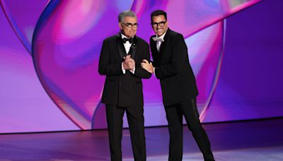 Eugene and Dan Levy Made Hosting the Emmys Look Easy