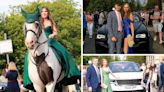 Horses, supercars and even a truck! Students arrive in style for prom