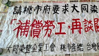 上班上到一半「集體被解雇」！大同染整員工聚桃政府前抗議 勞動局回應了