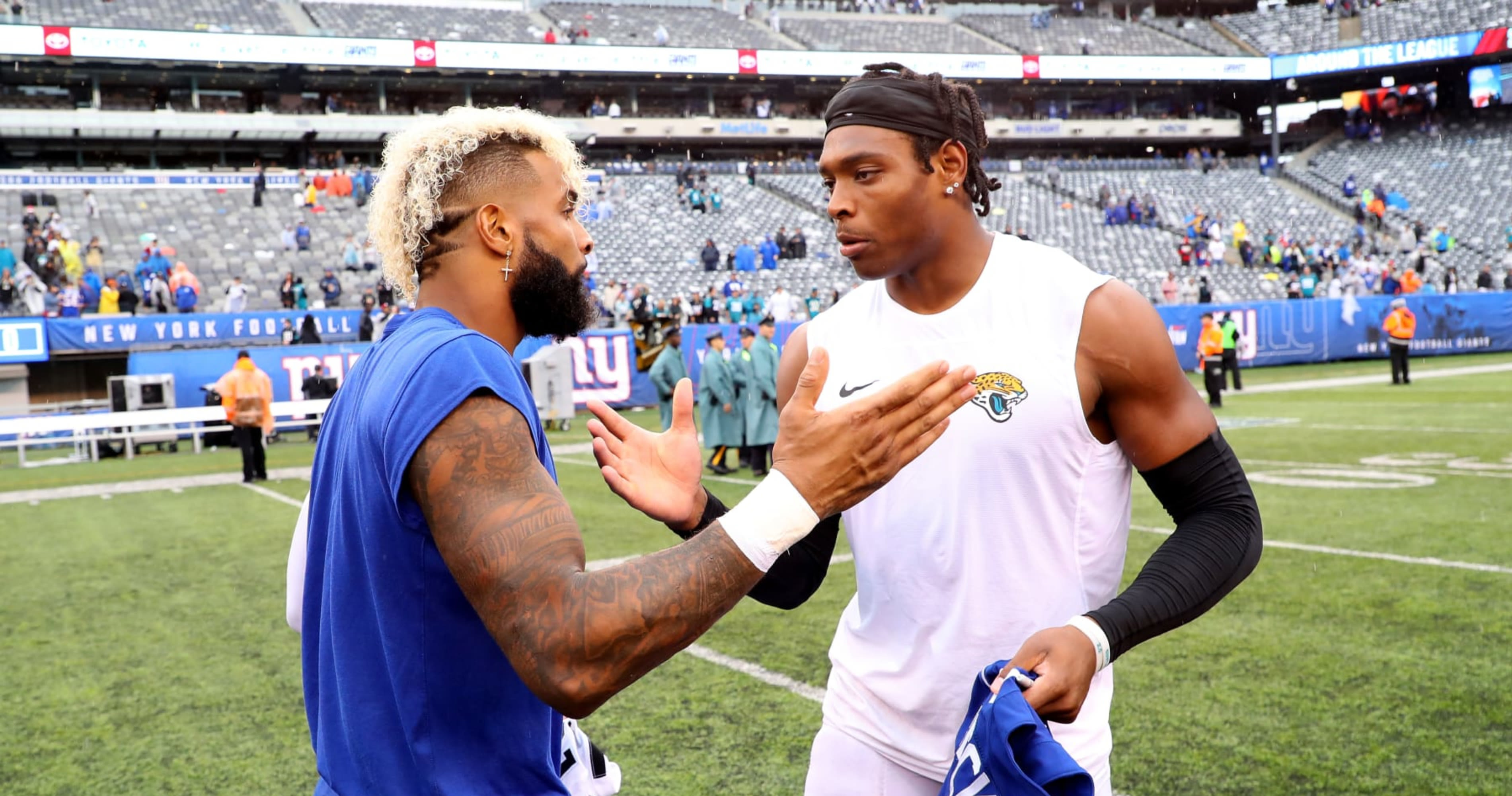 Dolphins' Jalen Ramsey, Odell Beckham Jr. Share Laugh Over Photos of 'Twin' Outfits