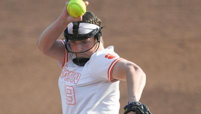 Who stepped up for Clemson softball during Valerie Cagle injury as ACC Tournament opens