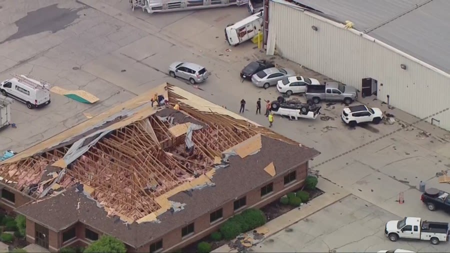 NWS confirms 5 tornadoes in Chicagoland, including 1 in Chicago, during Monday storms