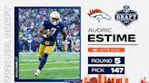 Broncos signing RB Audric Estime to 4-year contract