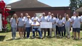 The Suicide Prevention Center of St. Joseph County is awarded $5,000 check