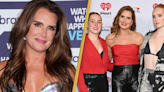 Brooke Shields candidly admits adult daughters still sleep in bed with her