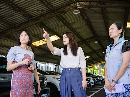 改善老舊校園環境 高虹安市長視察水源國小 拍板補助「食農創客教室老舊屋頂暨停車棚整修改建工程」