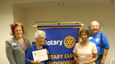 Marilyn Byers and Annie Kuttothara honored by Rotary Club of Loudonville