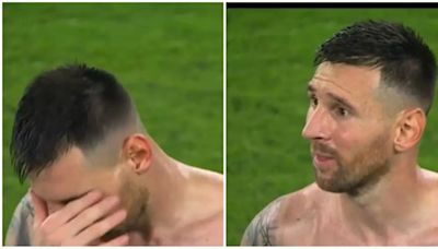 Lionel Messi Breaks Down In Tears After Argentina Reach Copa Final, Says 'It's Becoming More Difficult'