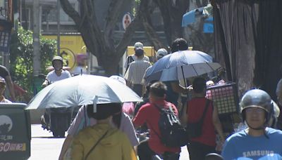 鋒面接近午後降雨機率高 今各地悶熱高溫恐飆至33度