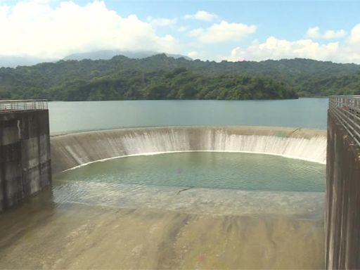 湖山水庫滿庫溢流 年底前雲林縣民生用水無虞