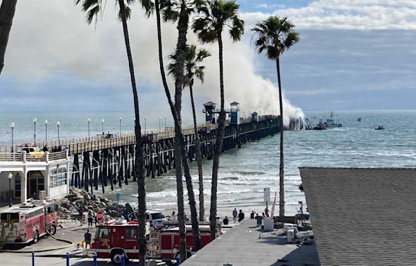 Fire marks Oceanside Pier s latest chapter in a troubled history