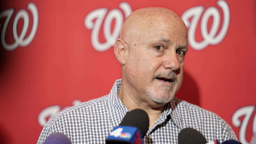 Nats GM Mike Rizzo says he's happy with team's progress even as he shops Thomas, Finnegan