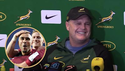 ‘Let’s spice it up’ – Rassie Erasmus responds to Simon Zebo’s remarks that Springboks coach ‘hates the Irish’