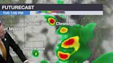 Sunshine and storms in SWFL Tuesday