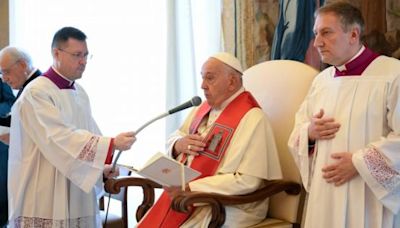 El Papa Francisco recordó el lugar del mundo donde se encuentra Jesús: "Ahora que ha bajado del cielo..."