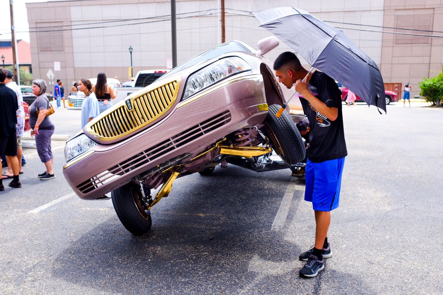 See lowriders from across the Lone Star state join together to cruise the Texas Capitol