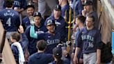 Julio Rodriguez reunites with an old friend after finally hitting 1st homer of season for Mariners