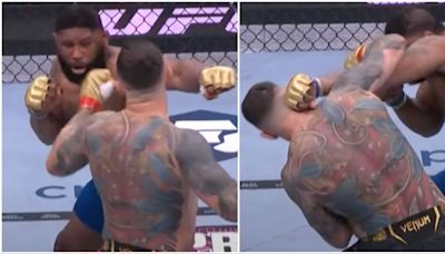 UFC fans are only just realising what knocked down Curtis Blaydes vs Tom Aspinall at UFC 304