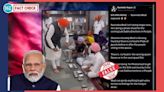 Fact Check: Viral post claims PM Modi served food to devotees at langar from empty bucket, know the truth