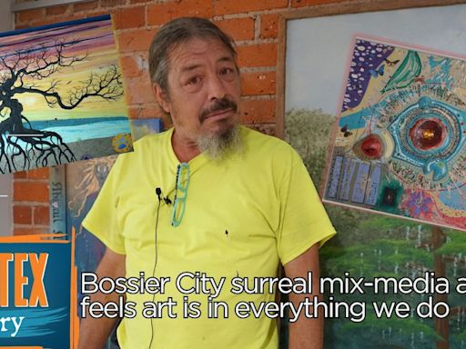 Bossier City mix-media artist, Steve Zihlavsky feels art is everything in life