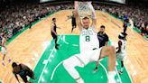 Kristaps Porzingis, Jaylen Brown lead Boston Celtics to blowout win over Dallas Mavericks in NBA Finals Game 1