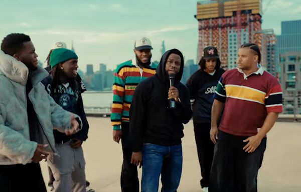 Watch Kevin Hart Quote ‘Not Like Us’ for Freestyle With Kai Cenat for AMP’s 2024 Freshman Cypher