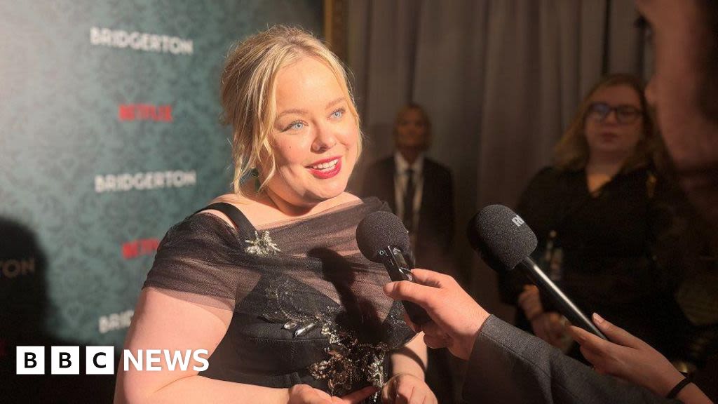 Nicola Coughlan: Bridgerton and Derry Girls star on Dublin red carpet