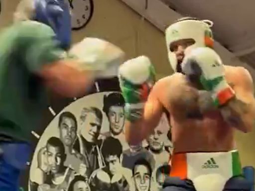 Video | Conor McGregor looks sharp in sparring ahead of UFC 303 fight with Michael Chandler | BJPenn.com