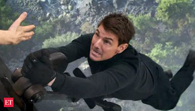 Mission: Impossible 8 - Video reveals Tom Cruise’s heart-stopping aerial stunt on an upside-down plane - The Economic Times