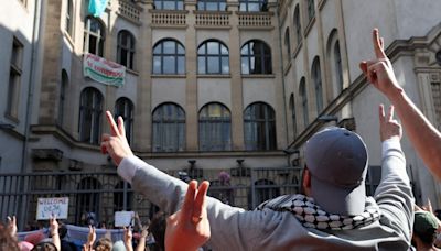 德國援巴示威者佔據大學大樓 校園示威成歐洲議會選舉前哨角力？