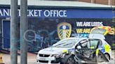 Leeds defender involved in car crash with police vehicle before play-off win