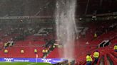 Old Trafford issues highlighted by heavy rainfall