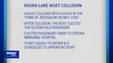 Keuka Lake Boat Collision