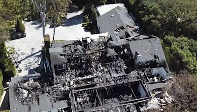 Cara Delevingne's House in Ruins After Fire, Aerial Shots Show Damage